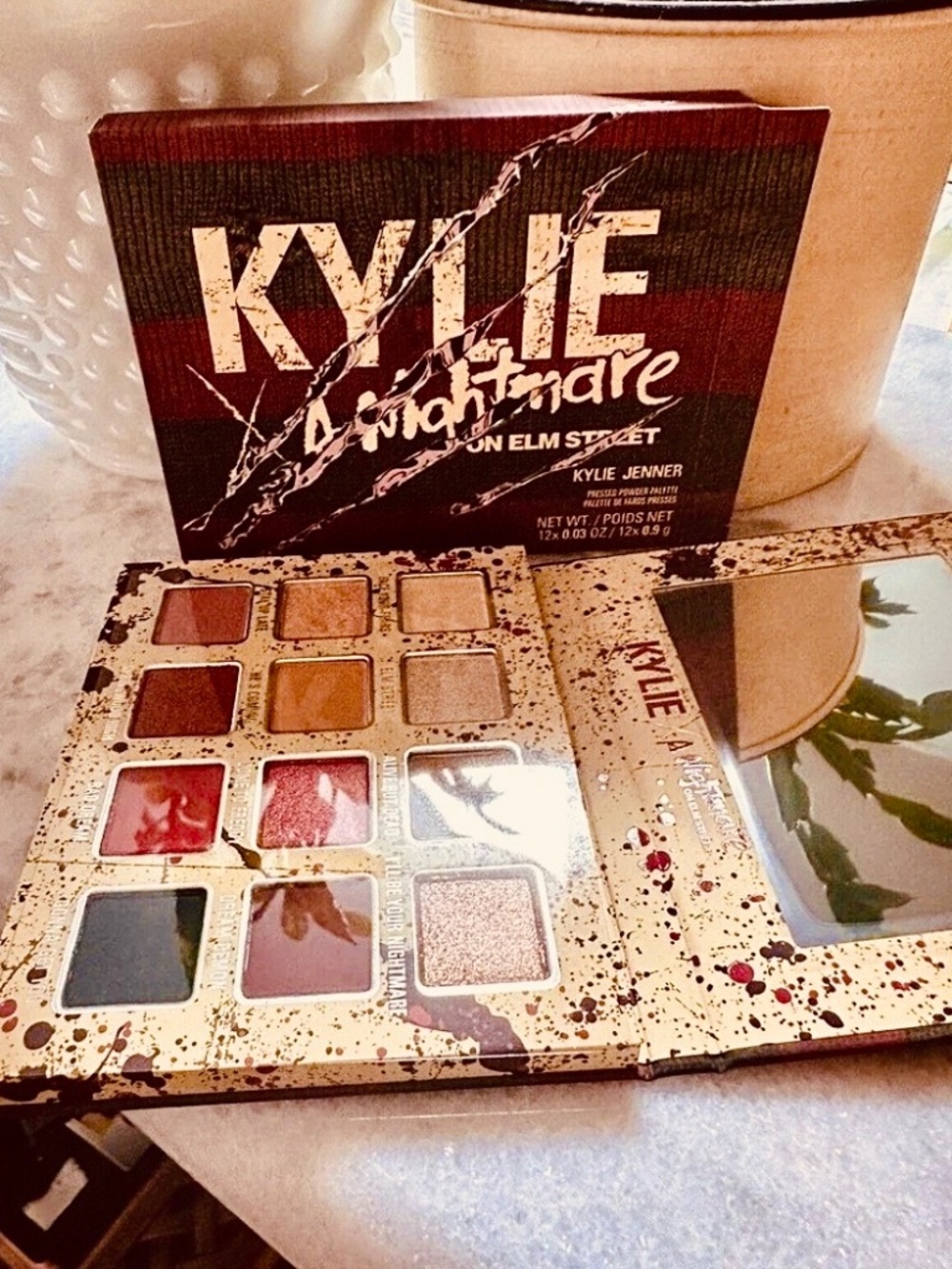 KYLIE A NIGHTMARE ON ELM STREET Eyeshadow Palette *Limited Edition!* NIB (RDBIN)